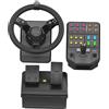 Logitech G Heavy Equipment Bundle Nero USB 2.0 Sterzo + Pedali Analogico/Digitale PC [945-000062]