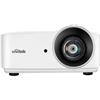 Vivitek DU4381Z-ST videoproiettore Proiettore a corto raggio 6100 ANSI lumen 3-Chip DLP WUXGA (1920x1200) Compatibilità 3D Nero, Bianco [DU4381Z-ST]