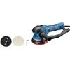 Bosch GET 55-125 Professional Levigatrice orbitale casuale 7800 Giri/min 15600 OPM Nero, Blu 550 W [0601257000]