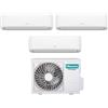 Hisense Climatizzatore Condizionatore HISENSE Trial Split serie HI-COMFORT Inverter da 9000+12000+18000 btu con 3AMW72U4RFA R-32 Wi-Fi Integrato 9+12+18 A++/A+