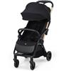 KINDERKRAFT Passeggino Leggero e Compatto APINO RAVEN BLACK Omologato 22 Kg