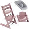Stokke Promo Tripp Trapp e Newborn con Baby Set 2 - Heather Mauve