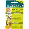 GEOMAR MASCHERA VISO SKIN FOOD CON OLIO DI AVOCADO, ESTRATTO DI YUZU E BURRO DI KARITE' 2 DOSI 15ML COD114990