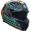 AGV CASCO INTEGRALE K3 AGV E2206 MPLK ROSSI WINTER TEST 2018 | AGV