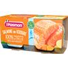 PLASMON (HEINZ ITALIA SpA) Plasmon Omogeneizzato Salmone Con Verdure 80gx2 Pezzi