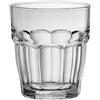 Bormioli Rocco 27 cl - Rock Bar Bicchiere Acqua in Vetro - Set 6 Pezzi