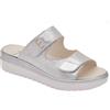 CALZATURA ORTOPEDICA DONNA VERSILIA PRINTED LEATHER W SILVER MISURA 41