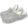 Crocs Classic Iridescent Glitter Clog Silver Men Unisex Casual Sandal 211005-100