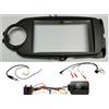 G.M.Production KIT COMPLETO MASCHERINA AUTORADIO NAVIGATORE GPS 2 DIN TOYOTA YARIS DAL 2015