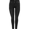 ONLY ONLWAUW Mid SK BJ1097 Noos Jeans, Washed Black, M/32 da Donna