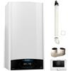 Ariston CALDAIA ARISTON GENUS ONE+ NET A CONDENSAZIONE CAMERA STAGNA 35 KW METANO/GPL 3301776 + COMANDO E KIT FUMI OMAGGIO