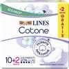 FATER SpA Lines Cotone Bio Ultra Ali 12p