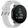 Polar Unite Fitness Watch, Activity Tracker 24/7, Analisi del Sonno, GPS da Smartphone, Guida all'Allenamento Quotidiano, Misurazione del Recupero Cardiofrequenzimetro dal Polso, Bianco-Bianco, S-L