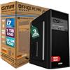 GMR Ultra Intel i7 PC - Calcolatrice veloce + Computer per ufficio e casa Office con RAM DDR3 da 32 GB, SSD da 1 TB - DVD+RW - USB3.0 - WiFi 600 e Bluetooth 5 - Win 11 Pro