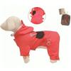 Ferribiella Tutina Impermeabile Fuss In the Rain Color Fucsia Mis. 24cm per Cani