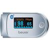Beurer PO 60 Pulsossimetro Bluetooth a Lettura Istantanea con Visualizzazione Gr