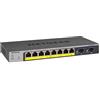NETGEAR GS110TP Switch Smart Managed Pro PoE, 8 Porte Gigabit Ethernet, con 8 Po