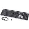 Logitech MX Keys Tastiera Wireless Illuminata Avanzata per Mac, Layout Inglese Q