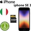 Apple iPhone SE 3a gen. 2022 - 64GB Nero Bianco Rosso 💎24 mesi di garanzia