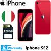 Apple NUOVO Apple iPhone SE 2a gen - 128GB - Bianco Rosso Nero (Sbloccato)(Sigillato)