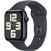 Apple Watch SE GPS 44mm Cassa Alluminio Mezzanotte con Mezzanotte Sport Band - S