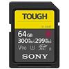 Sony (TG. 64 GB) Sony Memoria SD-XC 64 GB Serie G Tough - Lettura 300 MB/s, Scrittura