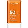 Clarins Stick Solare Invisibile Protezione Alta SPF50 17 g Stick solare in formato tascabile