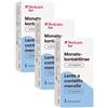 Redcare Lente a contatto mensile -1,75 Diottrie Set da 3 3x1 pz Lenti