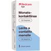 Redcare Lente a contatto mensile -3,5 Diottrie 1 pz Lenti