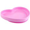 Chicco piatto cuore ventosa silicone rosa - CHICCO - 980626131