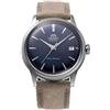 WatchNation Orient RA-AC0M12L30B - Orologio automatico da uomo Classic Bambino di seconda generazione, versione 7, Marrone, Cinturino