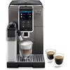 De'Longhi Dinamica Plus Perfetto ECAM372.95.TB, Macchina Automatica per Caffè in Chicchi, 1450 W, Sistema LatteCrema per Cappuccini Automatici, 1.8 L, Colore: Titanio/Nero