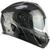 CGM Casco modulare, 569G C-MAX CITY, Grafite Nero,S (55-56cm)