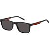 Tommy Hilfiger Occhiali da Sole TH 2089/S Matte Black/Grey 56/19/145 uomo