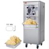 VEVOR Macchina per Gelato Commerciale, Resa 18 L/H, Macchina per Gelato Monogusto 1600 W con Ruote, Cilindro in Acciaio Inox circa 6 Litri, Pannello LED Autopulente, da Bar Ristorante Feste Eventi