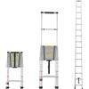VEVOR Scala Telescopica, Scala Estensibile Leggera in Alluminio 6203 mm, Scala Pieghevole con Retrazione Multi-pulsante, Capacità 190 kg con Piedini Antiscivolo, Scale Compatte per Camper Soppalco