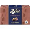 BACI PERUGINA Caramellato alle Mandorle Cioccolatini Fondenti ripieni al Gianduia, Scatola Regalo 150g