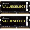 Corsair Selezione Valore So-Dimm Corsair Ddr4 da 16 GB (2 x 8 Gb), Pc4-17000 (2133), Non