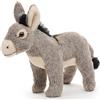 Uni-Toys - Asino grigio, in piedi - 20 cm (altezza) - asino peluche - peluche peluche
