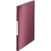 LEITZ STYLE portalistino a fogli fissi 20 buste - Rosso granato - 39580028