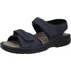 Berkemann Fabian, Sandali Donna, Nero/Blu, 41.5 EU