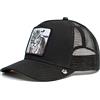 Goorin Bros., The Farm, Cappello trucker unisex per bambini, nero (Earn Your Stripes - Kids), taglia unica, Taglia unica