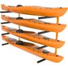 VEVOR Portabici da parete supporto per kayak 4 ganci per appendere kayak