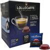 Lollo Caffe Capsule Lollo Caffè Miscela Nera Compatibili con Macchine Lavazza A Modo Mio