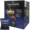 Lollo Caffe Capsule Lollo Caffè Miscela Nera Compatibili con Lavazza A Modo Mio System