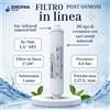 Filtro Bio-Ceramica FIR Post-Osmosi 2x10 1/4 FPT