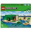 LEGO Minecraft 21254 Beach House della Tartaruga, Casa Giocattolo da C