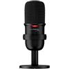 HyperX SoloCast - Microfono USB a condensatore, Sensore Tap-to-Mute, Pattern P