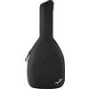 Fender Economy Acoustic Gig Bag | Custodia imbottita per chitarra acustica, fodera in nylon, tasca per accessori, spallacci da zaino