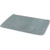 Gedy | Tappeto Bagno Fuzzy Grigio, Morbido Tappeto Doccia Antiscivolo in Poliestere, 50x80cm